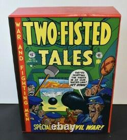 Ec Library Two -fisted Tales Russ Cochran Pub. 4 Volume Set With Slipcase 1980