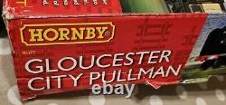 Ensemble Pullman de la ville de Gloucester Hornby R1177, prêt pour le DCC, en parfait état pour Noël