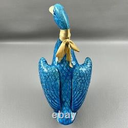 Ensemble Vintage En Céramique Chinoise Turquoise 10 Canard Avec Deux 4 Canards Chine