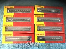 Ensemble complet HST en livrée b/g Hornby TT Gauge TT3021M, plus 8 remorques