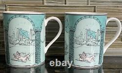 Ensemble de 2 mugs illustrés Tiffany & Co Yorkie à New York