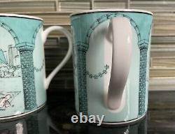 Ensemble de 2 mugs illustrés Tiffany & Co Yorkie à New York