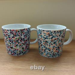 Ensemble de 2 tasses en porcelaine Iittala Helle de deux variétés (turquoise/bleu) Vaisselle