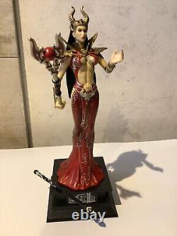 Ensemble de DVD de figures de fantaisie Deux mondes Maléfique / Cassara 24cm (12-KF1)