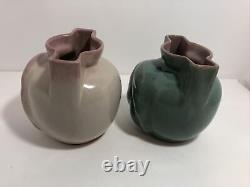 Ensemble de deux vases Dryden Leaf