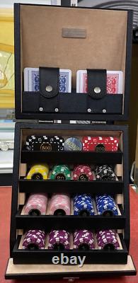 Ensemble de poker Renzo Romagnoli Set de poker italien de haute qualité avec mallette de luxe