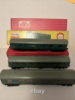 Hornby Dublo 2250/4150/4081 Classe 501 Suburban Emu avec voiture centrale ensemble de 3 voitures