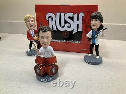 Iconic Rock Band Rush Collectionnable Rock N Roll Bobbleheads! Deux Ensembles Séparés