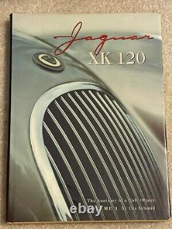 Jeu De Deux Volumes Jaguar Xk 120 L'anatomie D'un Objet Cult Urs Schmid En Anglais