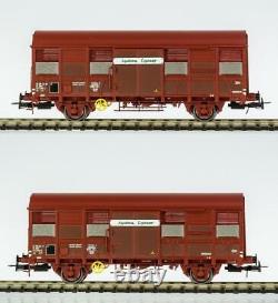 Jouef Hj6166 Sncf Set Two Wagons Type Gs'aquitaine Express'