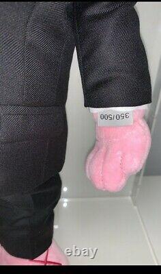 Kaws Dior Bff Peluche (ensemble De Deux) Pink & Black Limited Collectible Seulement 500 Made