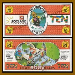 Lego 1 10 Dollars Matching Two Digits Set, 2012 (0000068), Comme Disney Dollar