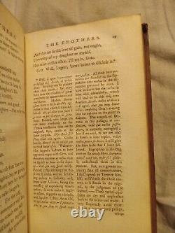 Les Comédies de Terence George Colman 1768, deux volumes, 2ème édition