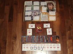 Lord Of The Rings The Two Towers Empty Merlin Album & Sticker Loose Set Complet