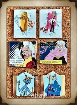 Lot 135 Disney Pins Princesse, Villains, Emplacement Deux Mk 50e Anniversaire Sacs