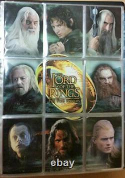 Lotr Lord Of The Rings Ttt Les Deux Tours De Cartes De Trading De Topps 2002