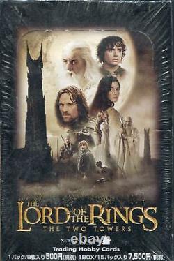 Lotr The Two Towers (hobby Japan) Fabrique Scellée Hobby Box 15 Packs
