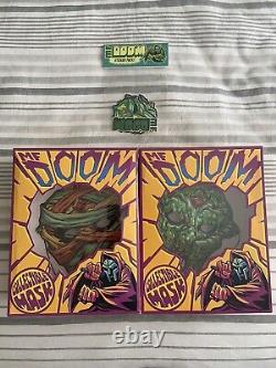 Masques Mf Doom / Masques Collectibles /très Rare / Rymesayers Officiels Avec Stickers