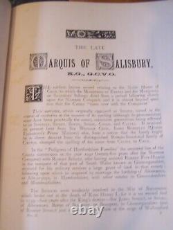 Nos hommes d'État conservateurs et unionistes Ensemble historique en deux volumes vers 1895