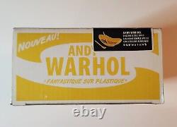 Nouveau Andy Warhol des années 1980 Set de deux plats Banana Split MOMA Original avec boîte