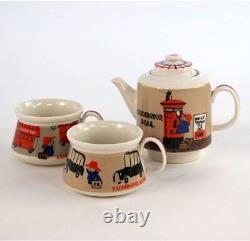 Paddington Bear Pot & Cup Set Thé Pour Deux Shinji Katoh Japan Limited