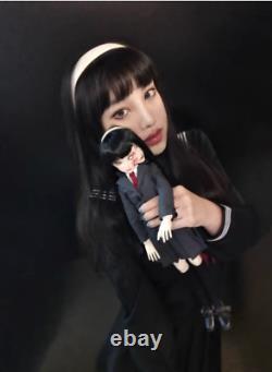 Poupée BJD Two Face Mio Ensemble Complet Double Emotion Poupée d'Horreur Anime Conjointe