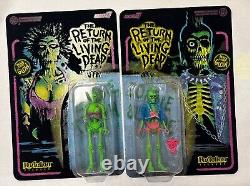 SDCC 2024 Super 7 Retour des Morts-Vivants - Ensemble de deux figurines REACTION Night