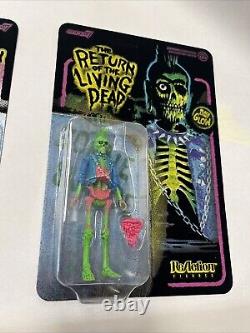 SDCC 2024 Super 7 Retour des Morts-Vivants - Ensemble de deux figurines REACTION Night