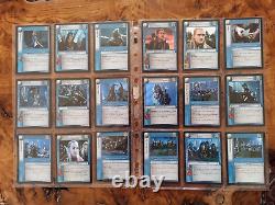 SEIGNEUR DES ANNEAUX LOTR ccg Le Seigneur des Anneaux: Les Deux Tours ensemble complet de 365 cartes qualité menthe 2002