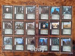 SEIGNEUR DES ANNEAUX LOTR ccg Le Seigneur des Anneaux: Les Deux Tours ensemble complet de 365 cartes qualité menthe 2002