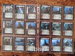 SEIGNEUR DES ANNEAUX LOTR ccg Le Seigneur des Anneaux: Les Deux Tours ensemble complet de 365 cartes qualité menthe 2002