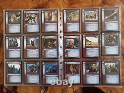 SEIGNEUR DES ANNEAUX LOTR ccg Le Seigneur des Anneaux: Les Deux Tours ensemble complet de 365 cartes qualité menthe 2002