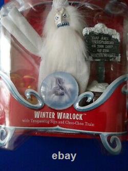 Santa Claus Comin À Town Winter Warlock Memory Lane Ensemble De Deux En Boîte