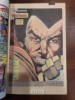 Série limitée Wolverine 1-4 Ensemble complet Marvel Comics Sac individuellement