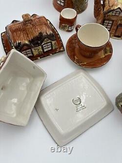 Service à thé vintage Price Kensington Cottage Ware collectionnable de style cottagecore grannycore