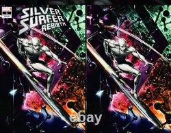 Silver Super Rebirth 1 Clayton Crain Trade & Virgin Set Nm+ 9,6 Deux Livres