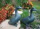 Spi Home Grand Verdi Vert Aluminium Deux Lover Pond Canards Garden Figurine Set