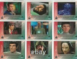 Star Trek PHASE 2 / PHASE TWO SOUS COUVERTURE Ensemble de cartes lenticulaires 9 cartes L1 à L9