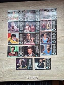 Star Trek TOS Série Originale Saison 2 (Deux) 26 Cartes Plaque Or Ensemble G30-G55