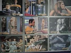 Star Trek Voyager Saison Un Série Deux Ensemble Maître UK Chase & Classeur 120 Cartes