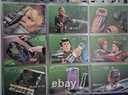 Star Trek Voyager Saison Un Série Deux Ensemble Maître UK Chase & Classeur 120 Cartes