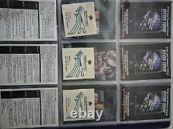 Star Trek Voyager Saison Un Série Deux Ensemble Maître UK Chase & Classeur 120 Cartes