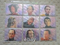 Star Trek Voyager Season One- Series Deux Trading Cards Set Inc Binder