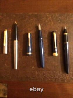 Stylo-plume Parker vintage ensemble de deux et quête de stylo vintage d'un collectionneur sélectionné