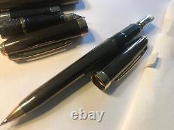 Stylo-plume et crayon Vintage Sheaffer Prelude (366), ensemble cuivre métallique/or, pointe M