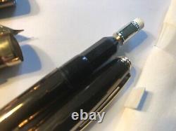 Stylo-plume et crayon Vintage Sheaffer Prelude (366), ensemble cuivre métallique/or, pointe M