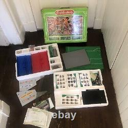 Subbuteo 60250 Édition Grandstand Deux Plateaux Coffret Très Rare des Années 1990 Incomplet