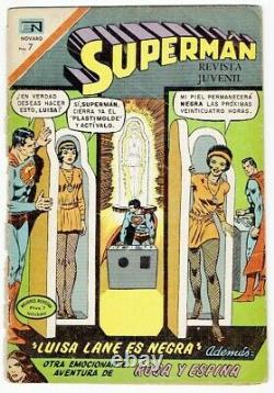 Superman's Girl Friend Lois Lane 106 Two Set Novaro Espagne & Mexique En Espagnol