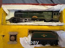 TRIANG R3B TRAIN SET TRÈS RARE Grand Ovale Vert Princesse Elizabeth G. C