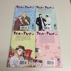 Thé pour deux 2 Ensemble complet de mangas en anglais Série Volumes 1-4 Yaoi BL 2 3 Sakuragi